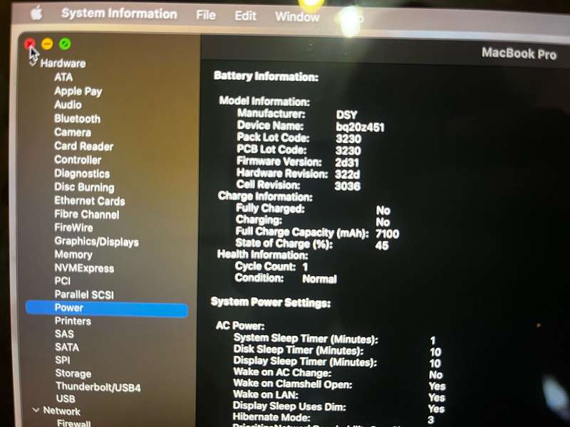 Macbook Pro 15" i7 | A1990 2018