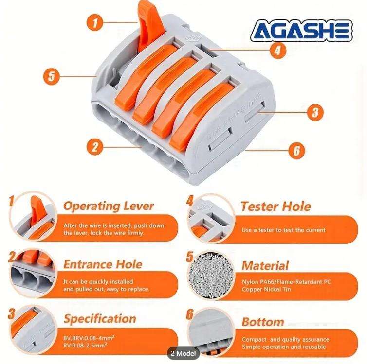 Heavy-Duty Quick Wire Connectors