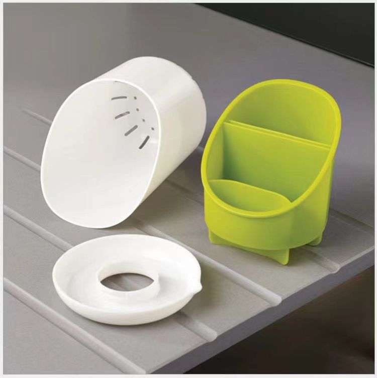 Kitchen Compact Cutlery Drainer and Organizer