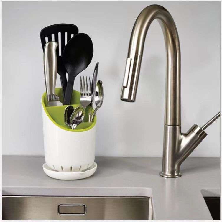 Kitchen Compact Cutlery Drainer and Organizer