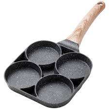 4 HOLE EGG PAN---BREAKFAST IN A MINUTE