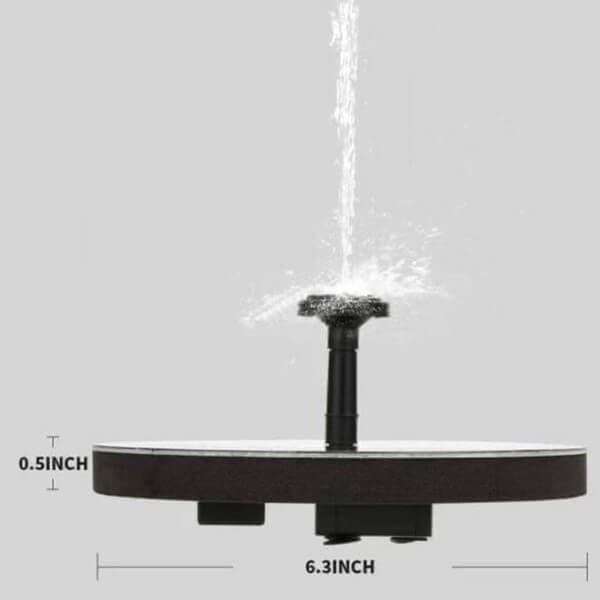 Solar Water Fountain