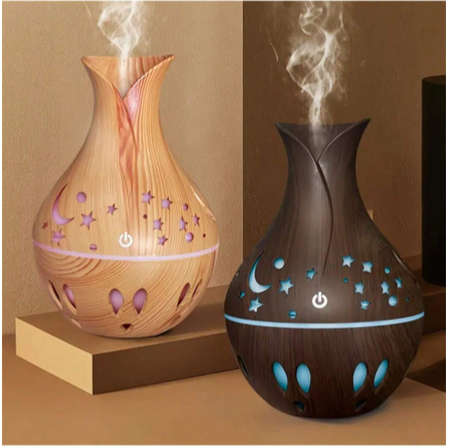 USB Ultrasonic Aroma Air Humidifier With 7 LED Colour Change