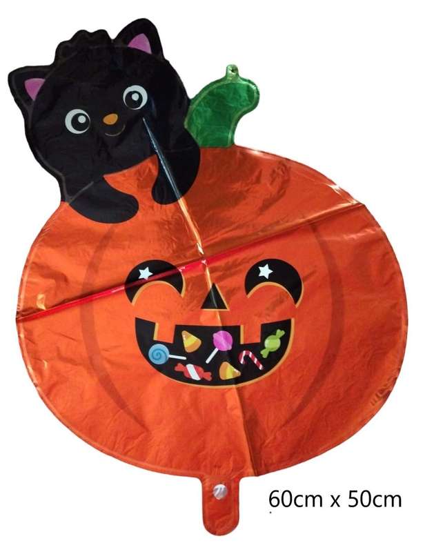 Halloween Themed Party Balloon Pack - Including Balloon Chain ( 53 Pieces)