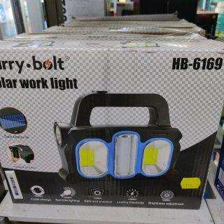 3-In-1 Portable Solar Powered Light With Charging Function