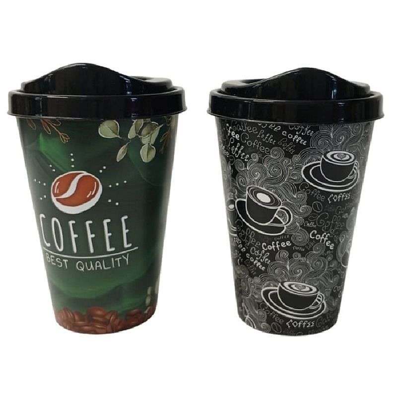 Hobby Life 500ml Reusable Coffee Cup - Coffee Makes Everything Better