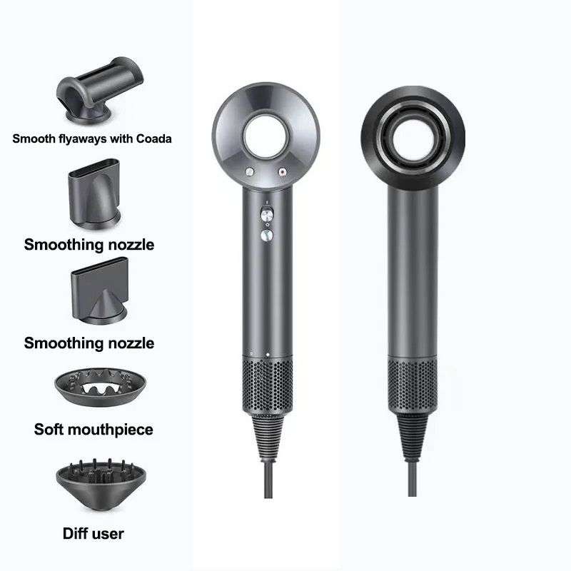 Professional Hair Dryer with attachments for styling
