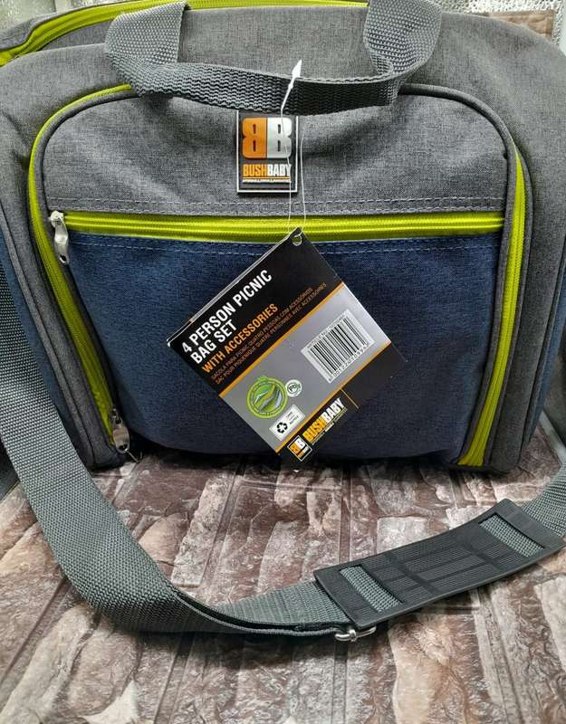 Bush Baby Retro 4 Person Picnic Bag
