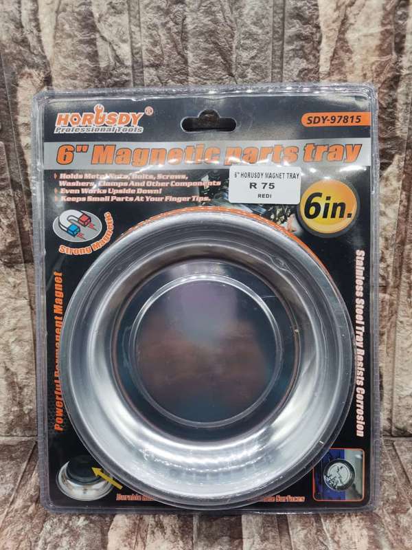 Round Magnetic Part Tray - 150mm