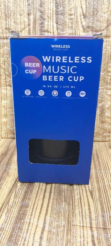 WIRELESS MUSIC BEER MUG