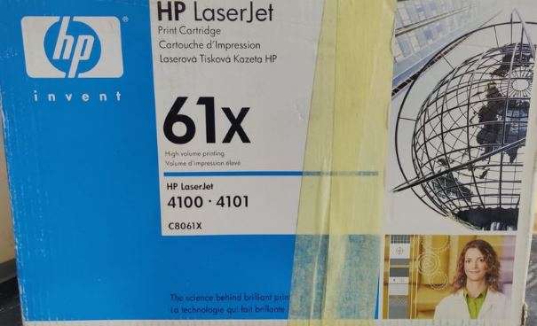 HP 61X - High Yield - black - original - LaserJet - toner cartridge ( C8061X )