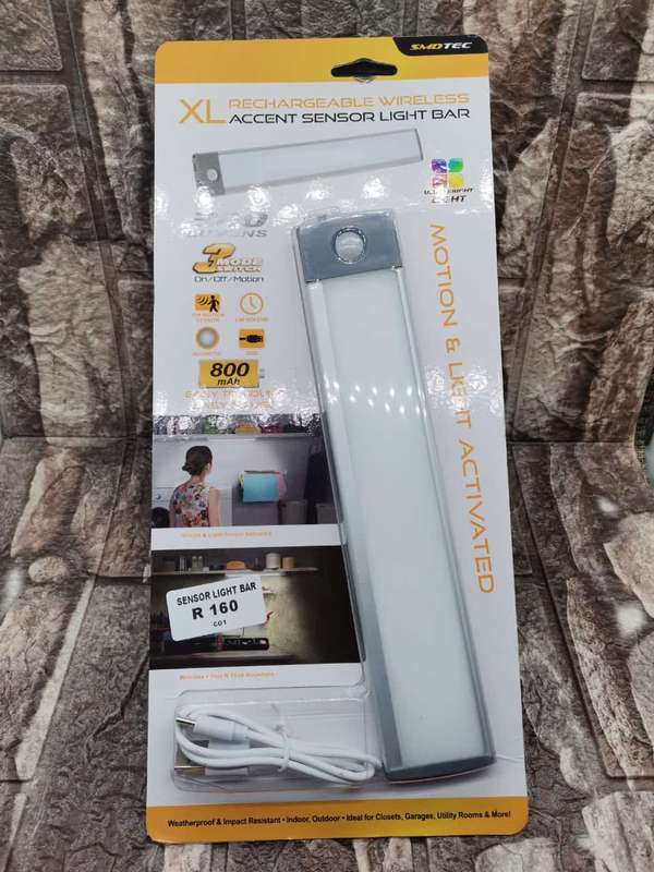 Rechargeable Motion Activated Light Bar
