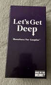 Let's Get Deep Adult Party Game