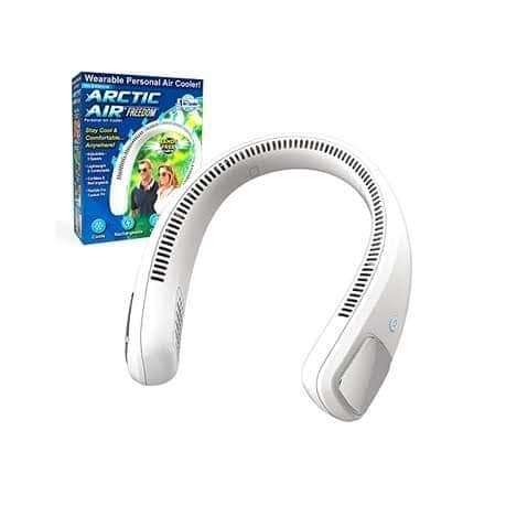 Arctic Air Freedom Portable Neck Fan Portable Neck Cooler Fan Rechargeable Fan