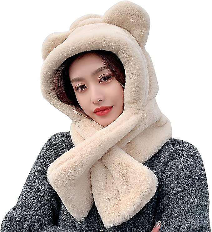 BEAR HAT WITH SCARF EACH