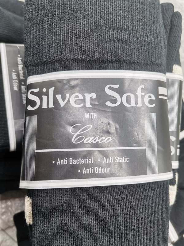Silver Safe Black - Anti Bacterial Socks