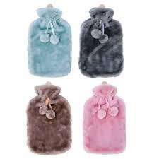 FUZZY COVERS HOT WATER BOTTLE