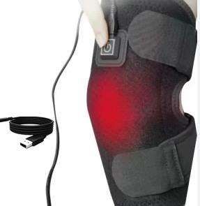 KNEE HEATING PAD Experience targeted pain relief and muscle relaxation with the USB Rechargeable
