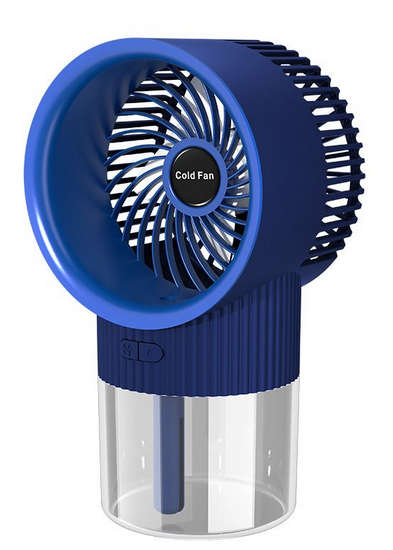 Summer Cooling Fan Ice Mist Air Conditioner Fine Spray Desk Fan Hydrating