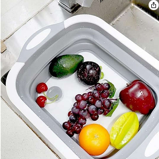 Mop Bucket, Household Folding Wash Basin Portable Sink Foot Bucket Washbasin Plastic Foldable Basin