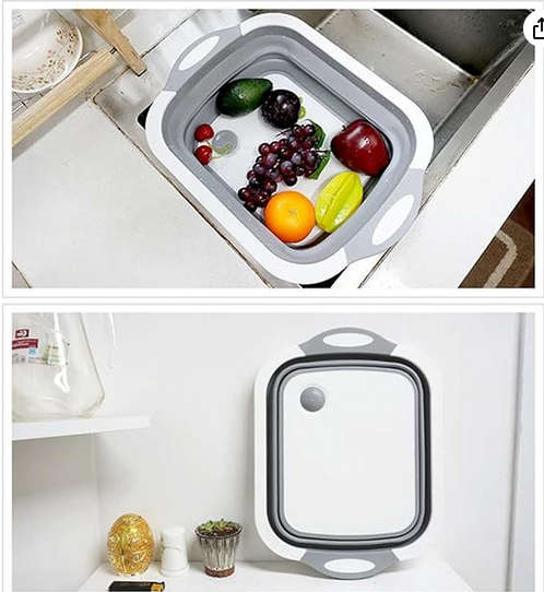 Mop Bucket, Household Folding Wash Basin Portable Sink Foot Bucket Washbasin Plastic Foldable Basin