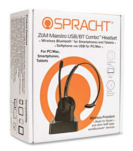 ZuM Maestro HS-2060 Monaural Over The Head Headset