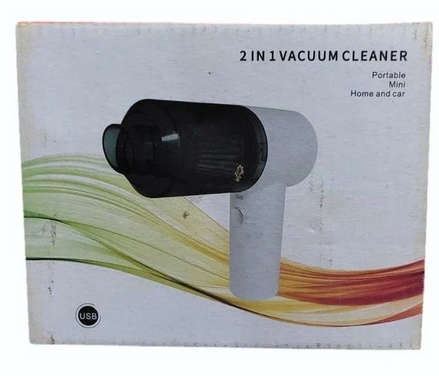 2 In 1 Mini Vacuum Cleaner