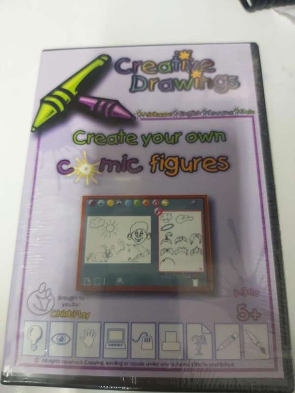 CREATIVE DRAWINGS COMIC FIGURES ---CTREAT YOUR OWN