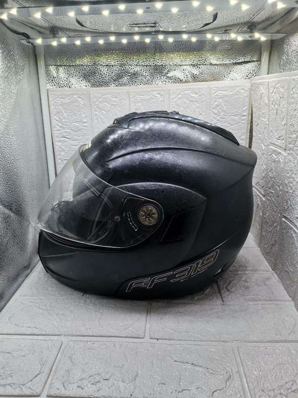 BLACK EDITION MOTORBIKE HELMET