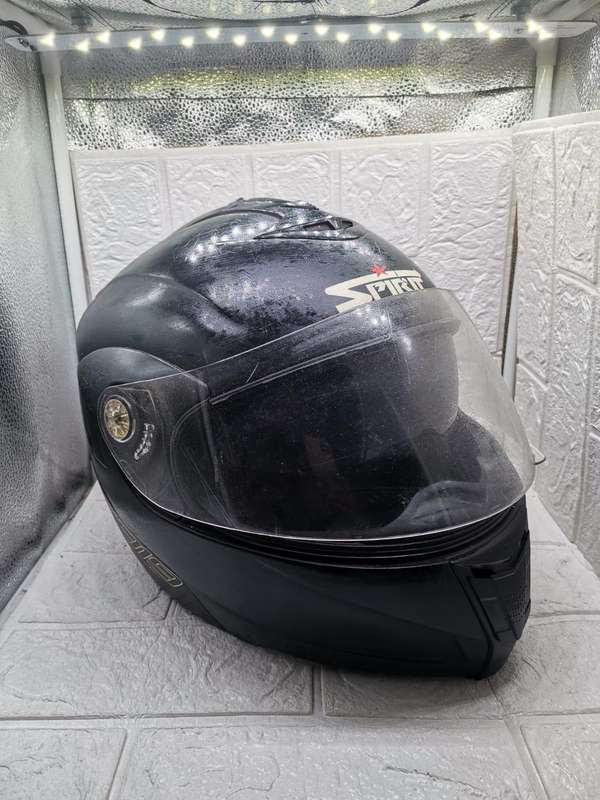 BLACK EDITION MOTORBIKE HELMET