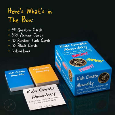 KIDS CREATE ABSURDITY GAME