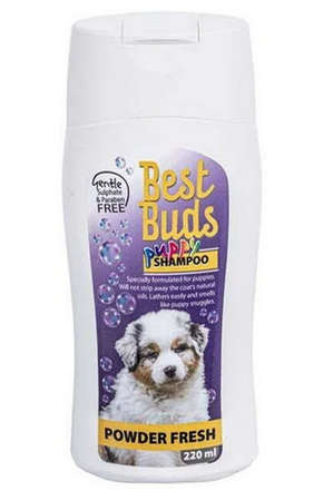Best Buds Hypoallergenic Powder Fresh Dog Shampoo (220 ml)
