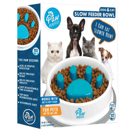 Slow Feeder Pet Bowl