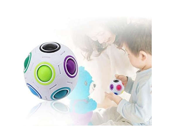 EDUCATIONAL RAINBOW BALL CUBE