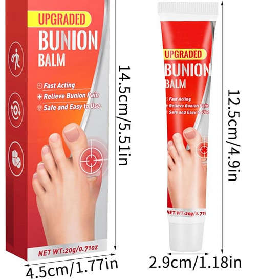 2 Pcs Bunions Pains Relief Cream