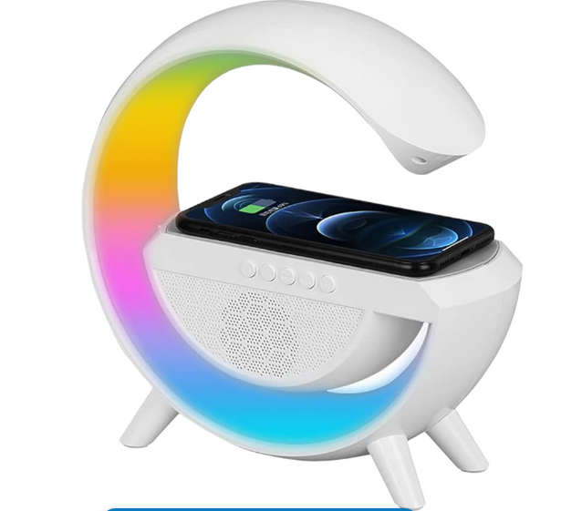 LED Wireless Charging Speaker and Radio - BT-2301