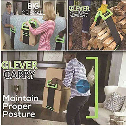 BIZWIZ Store Multifunctional Moving Adjustable Lifting Carrying Transporting Luggage