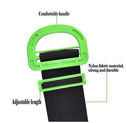 BIZWIZ Store Multifunctional Moving Adjustable Lifting Carrying Transporting Luggage