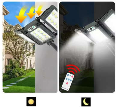 LED Bright Solar Lamps Outdoor