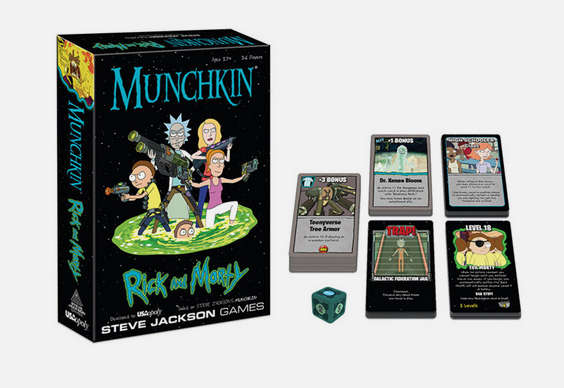 Munchkin Rick and Morty ADULT Card Game