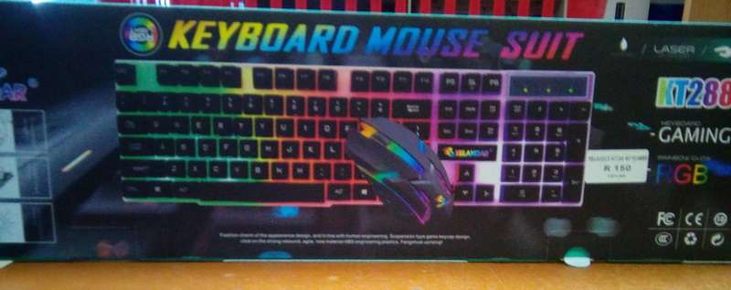 Yelandar KT288 Gaming Keyboard and Mouse Combo