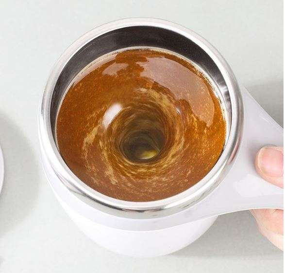Automatic Magnetic Stirring Coffee Mug Rotating Home Office Mixing Cup