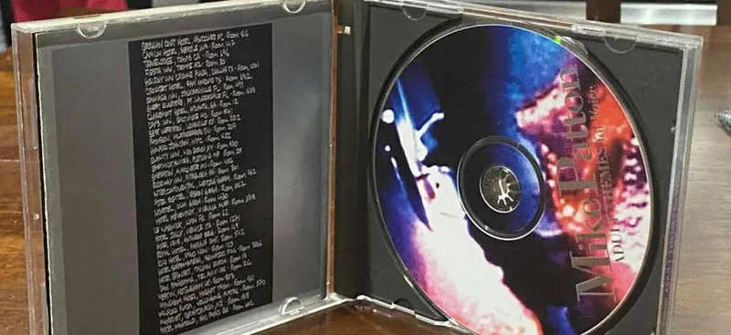 Mike Patton's experimental solo album, "Adult Themes for Voice ( BOX 1 )