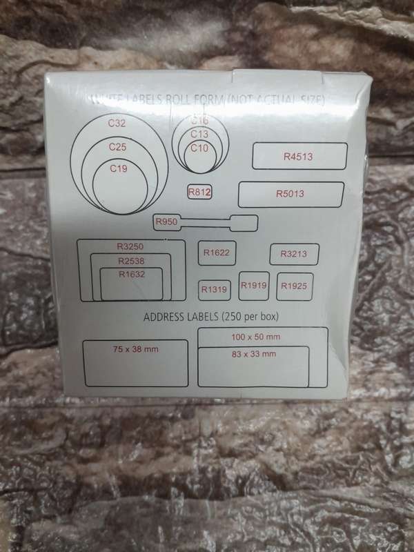 REDFERN SILVER LABELS