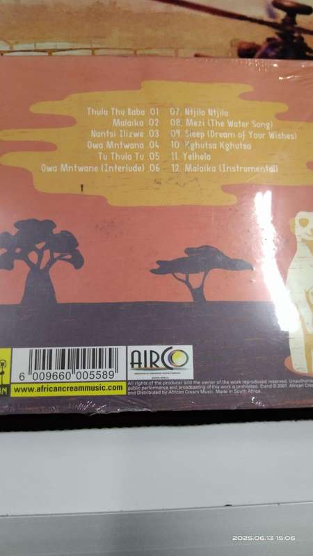 Lullabies from mama africa ( BOX 1 )