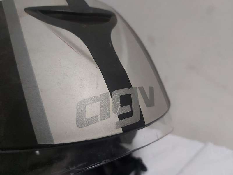 AGV HELMET MOTORBIKE-BLACK--WITH INNER