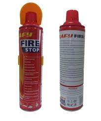 SAFY FIRE STOP EXTINQUISERS IN A CAN