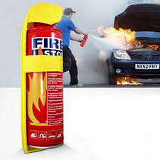 SAFY FIRE STOP EXTINQUISERS IN A CAN