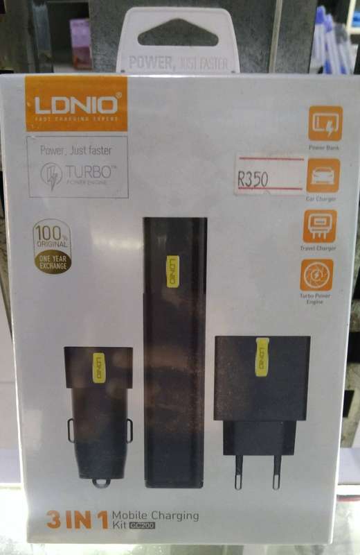LDNIO 3-in-1 Mobile Charging Kit
