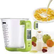 Digital Liquid Measure Cup Jug Household Scales with LCD Display